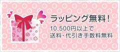 ラッピング無料!10,000円以上で送料・代引き手数料無料