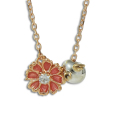 ◆直営店限定◆天使の卵 花言葉シリーズ シルバーペンダント(コスモスモチーフ) 【天使889CZ】